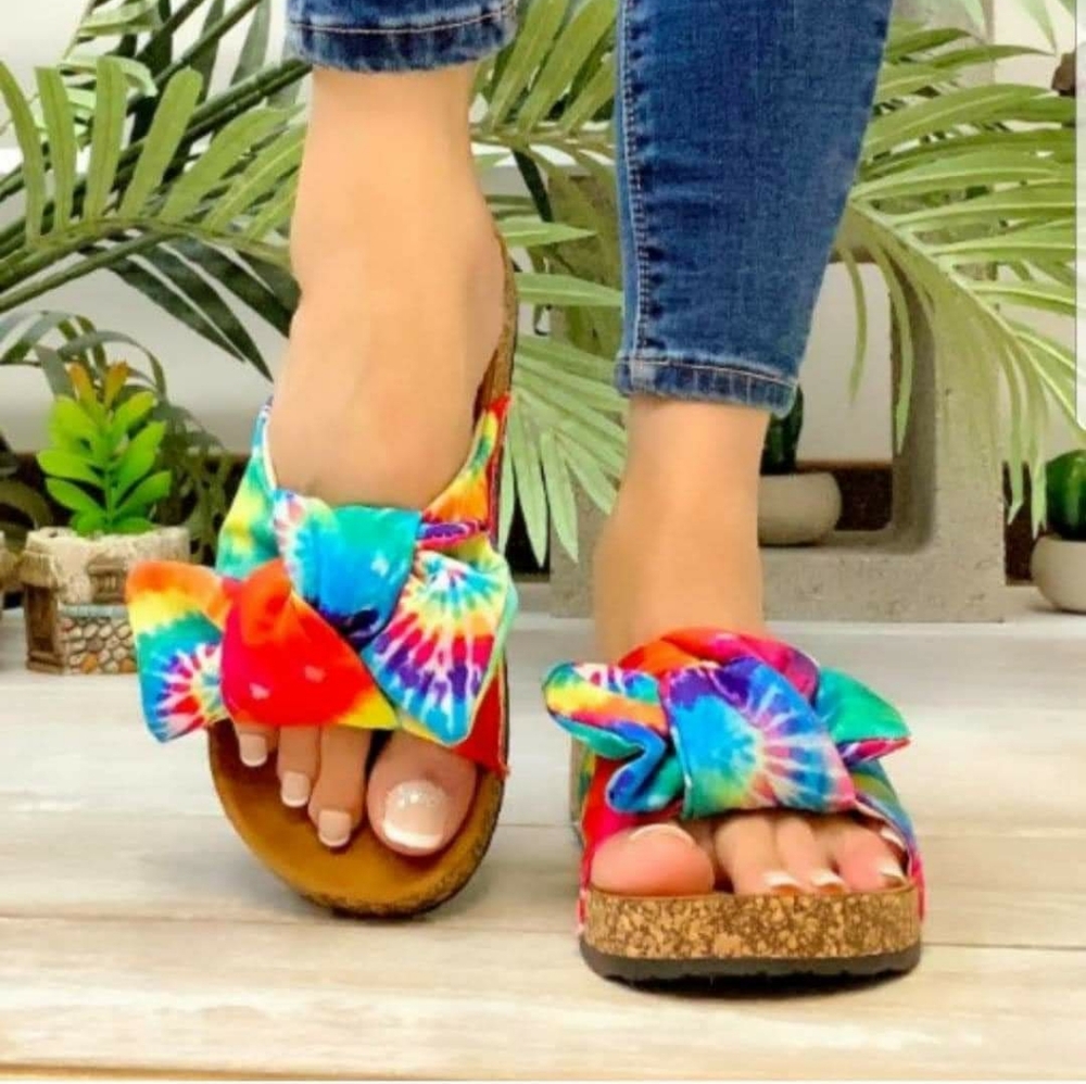 Rainbow sandals